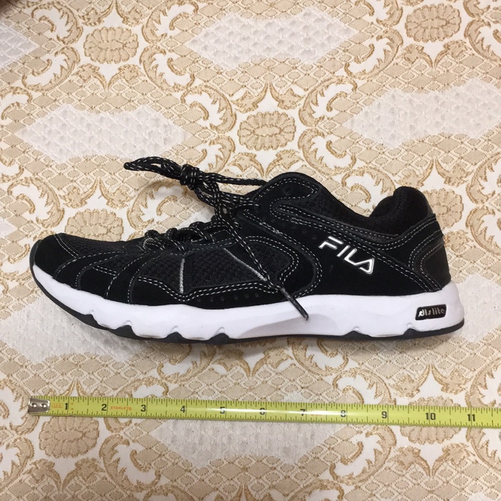 Women’s FILA Black 5SC60044-010 size 8 M dsl lite Sneaker - Picture 6 of 12